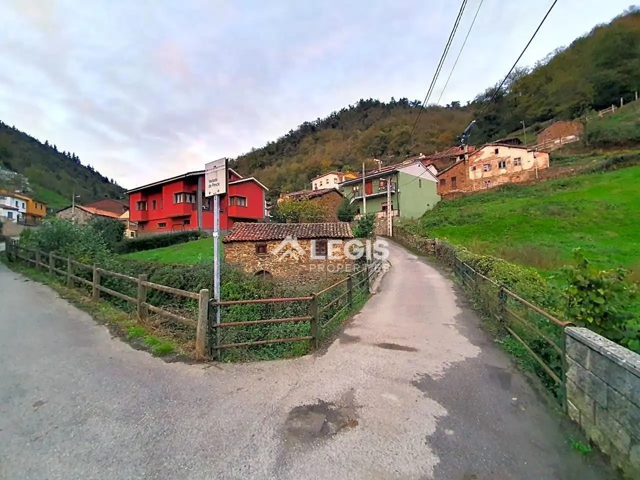 Vista exterior de Casa o chalet en venta en Aller con Terraza
