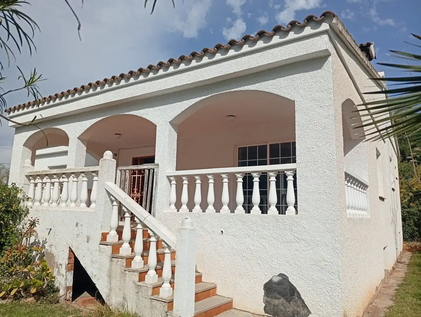 Vista exterior de Casa o xalet en venda en Oropesa del Mar / Orpesa amb Jardí privat, Terrassa i Traster
