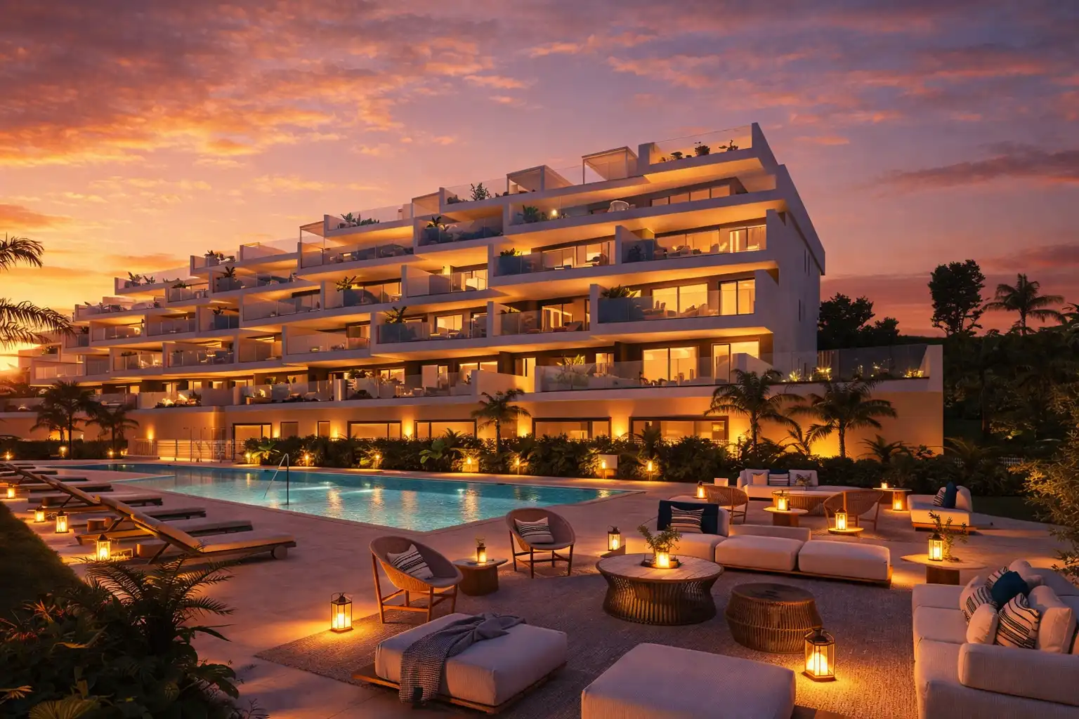 Apartment mit Pool zum Verkauf in Pure Sun II