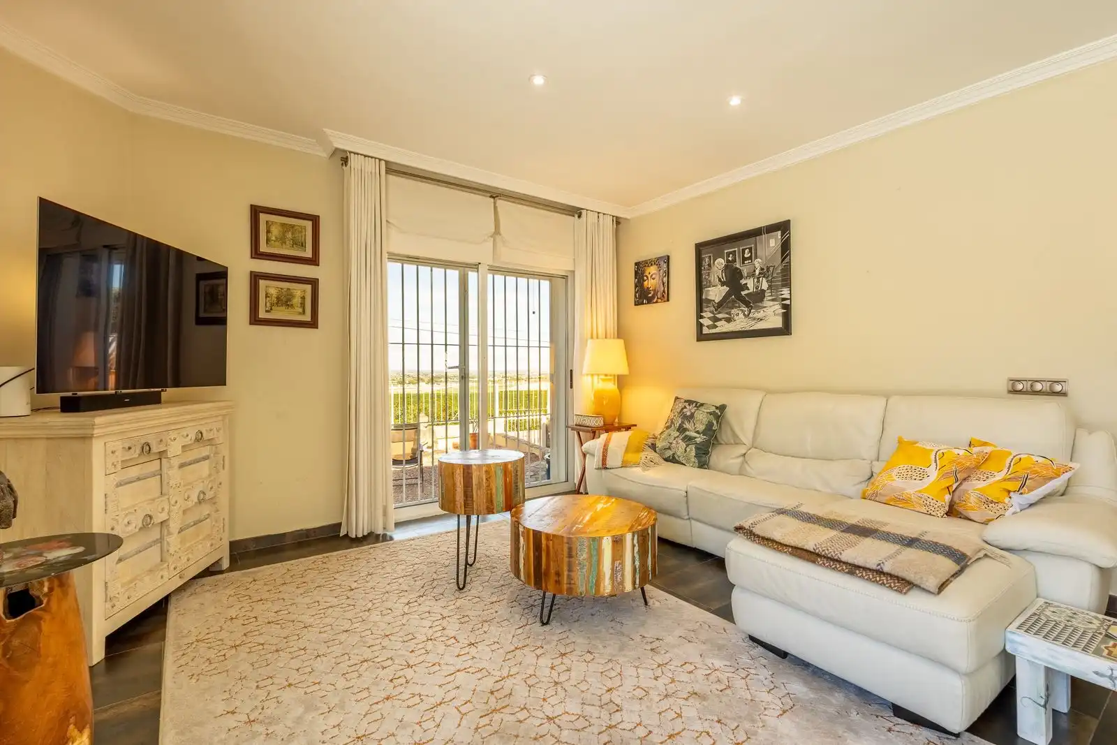 Living room of Houses for sale in Almoradí  with Private garden, Terrace and Swimming Pool