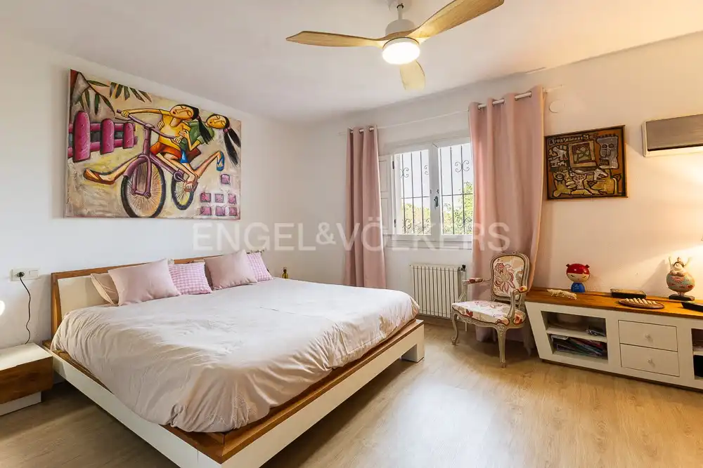 Bedroom of Houses for sale in Dénia  with Air Conditioner, Heating and Private garden