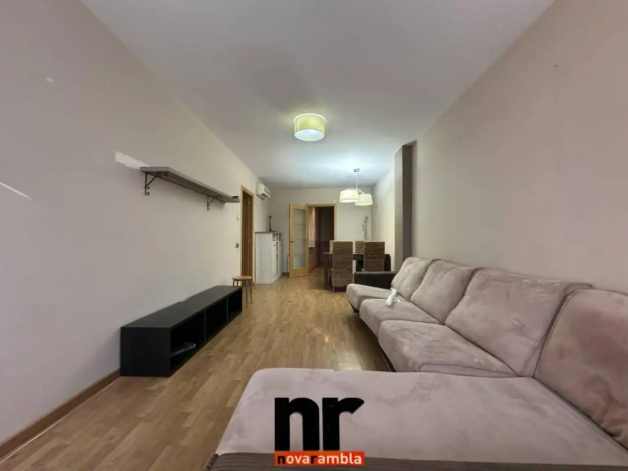 Living room of Flat for rent in Ripollet  with Heating, Parquet flooring and Storage room