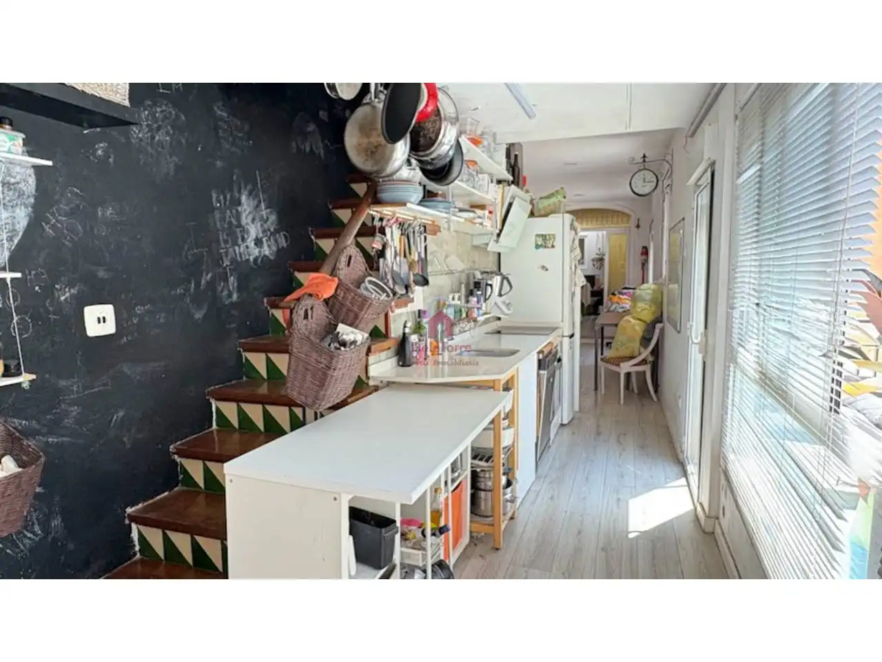 Cocina de Casa adosada en venta en Terrassa con Calefacción y Terraza