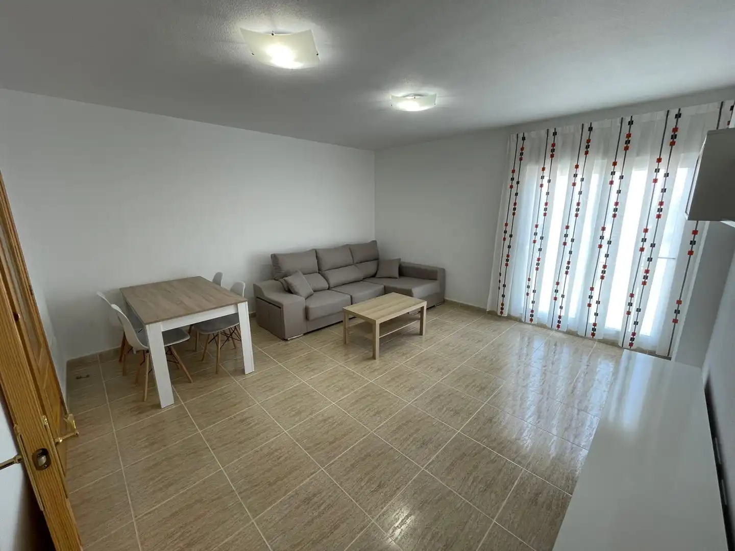 Sala de estar de Piso de alquiler en  Murcia Capital con Amueblado