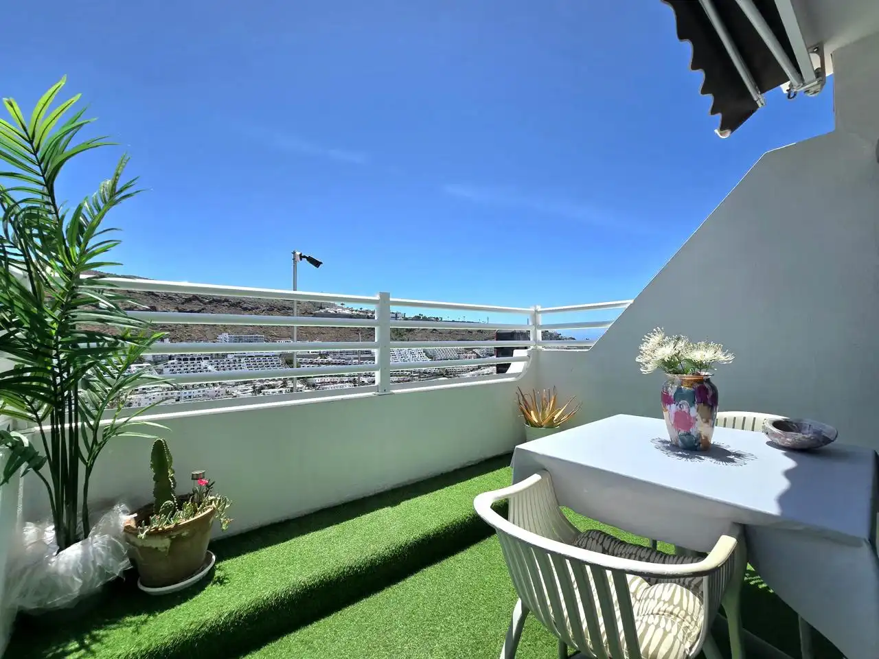 Terrace of Apartments for rent in Mogán  with Terrace, Furnished and Balcony