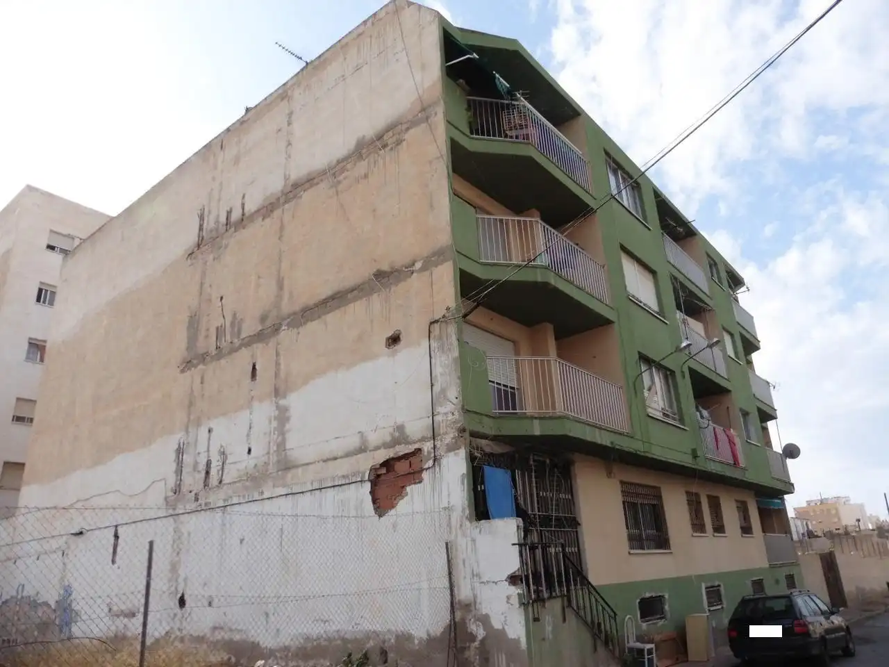 Vista exterior de Piso en venta en Águilas