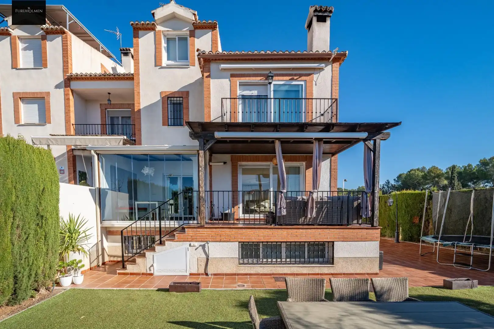 Exterior view of Houses for sale in Atarfe  with Air Conditioner, Heating and Private garden