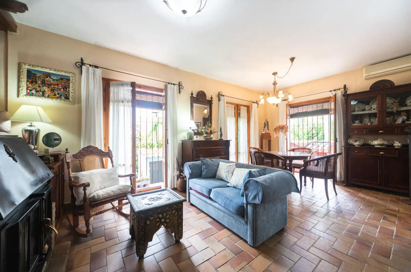 Living room of Houses for sale in Murcia  with Air Conditioner, Heating and Private garden