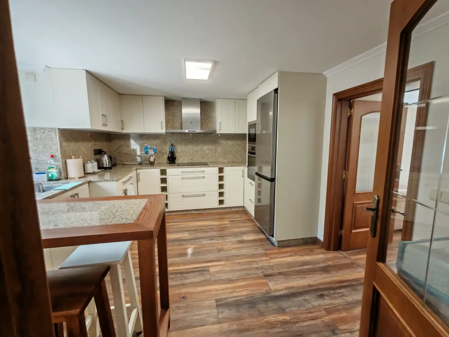 Cocina de Casa o chalet en venta en O Pino  con Calefacción, Jardín privado y Trastero