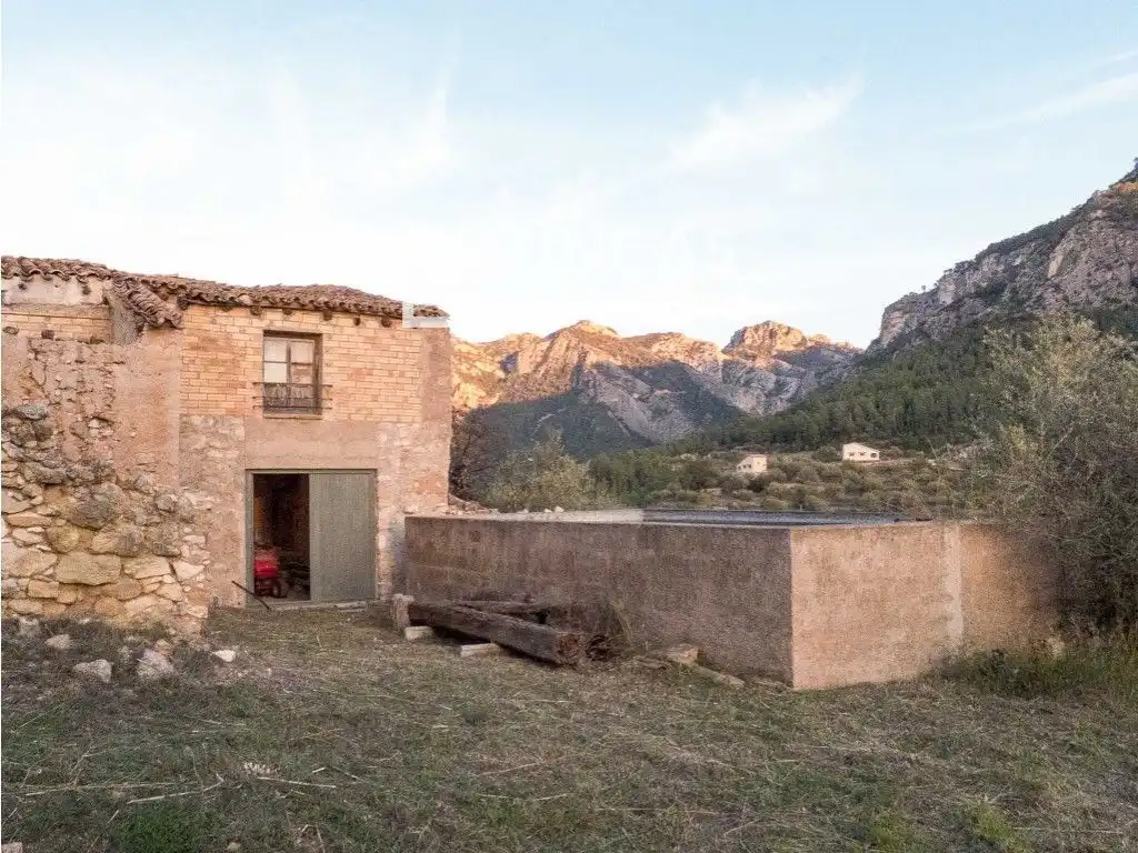 Vista exterior de Finca rústica en venta en Benifallet con Trastero