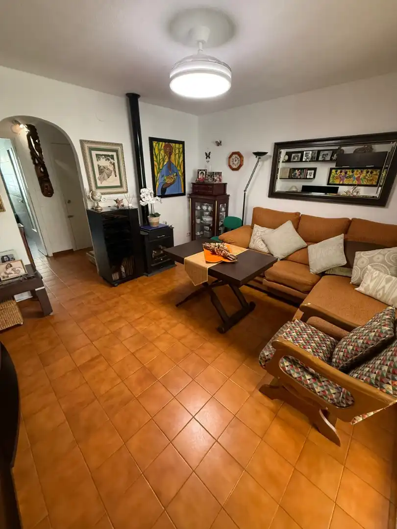 Living room of Detached homes for sale in Oropesa del Mar / Orpesa  with Air Conditioner, Furnished and Oven