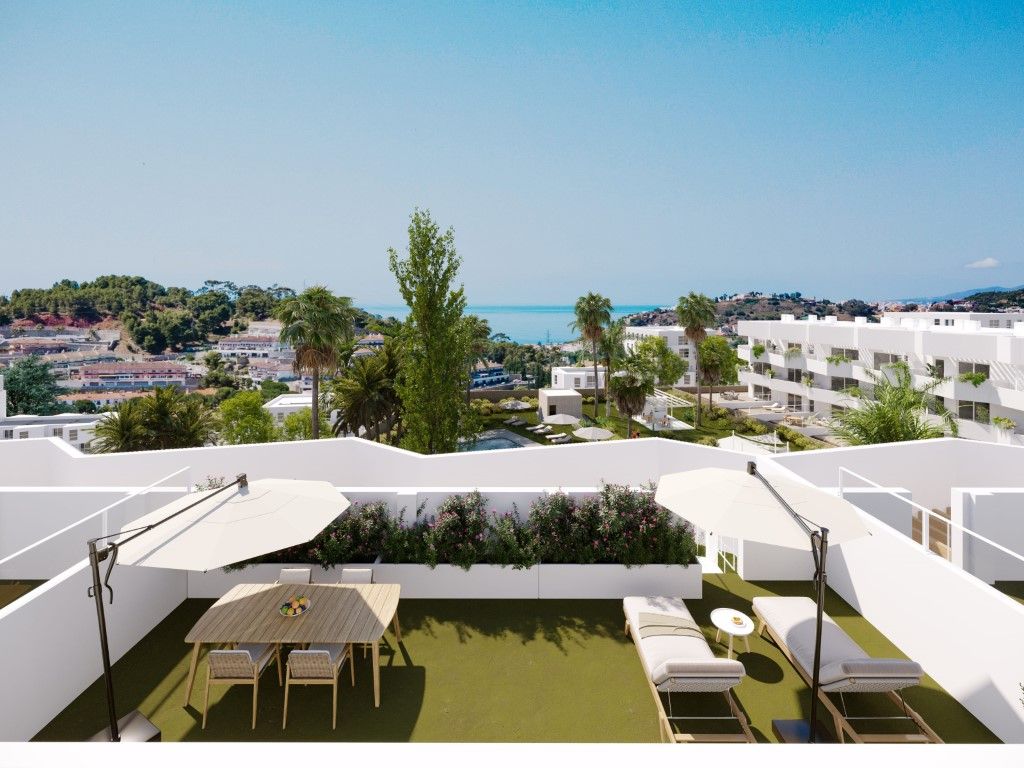 Terrassa de Pis en venda en Málaga Capital amb Aire condicionat, Jardí privat i Terrassa