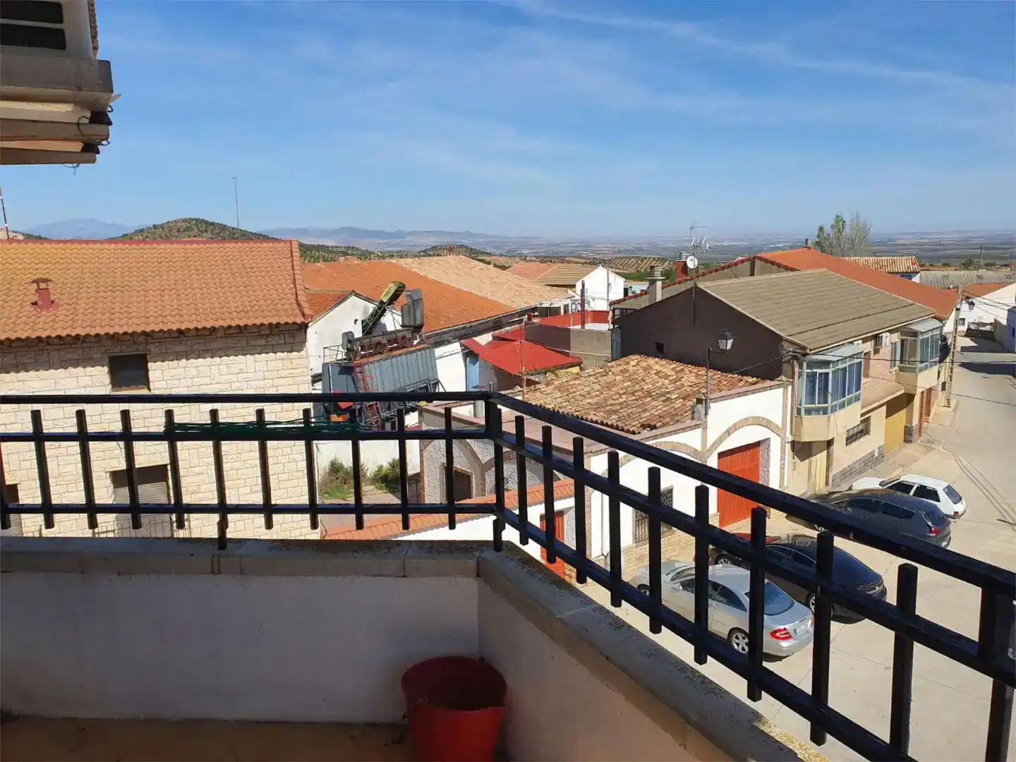 Vista exterior de Piso en venta en Almonacid de la Sierra con Aire acondicionado, Amueblado y Balcón
