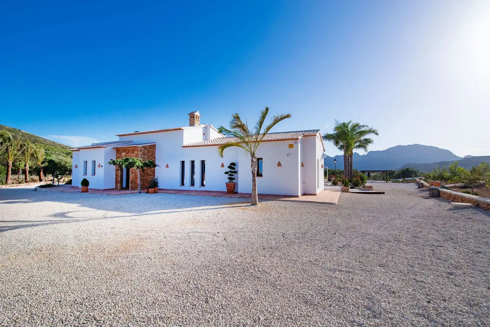 Vista exterior de Casa o xalet de lloguer en Llíber amb Aire condicionat, Calefacció i Jardí privat