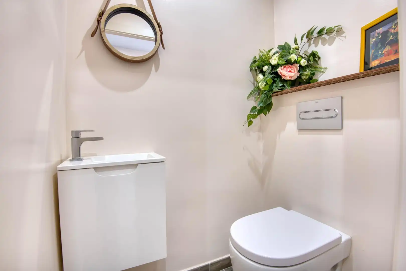 Badezimmer von Wohnung zum Verkauf in Palamós mit Klimaanlage, Heizung und Terrasse