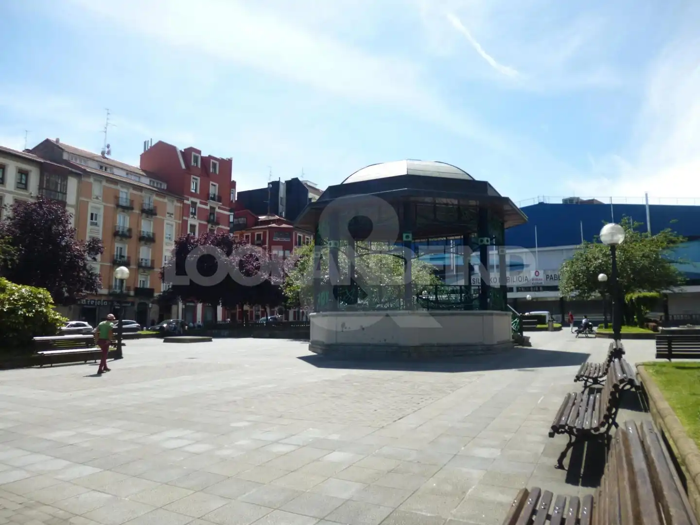 Vista exterior de Oficina de lloguer en Indautxu