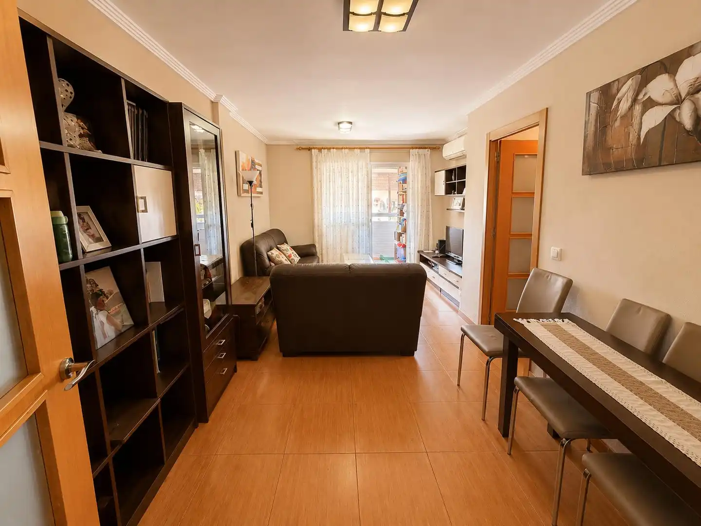 Sala de estar de Piso en venta en Sevilla con Aire acondicionado, Calefacción y Terraza