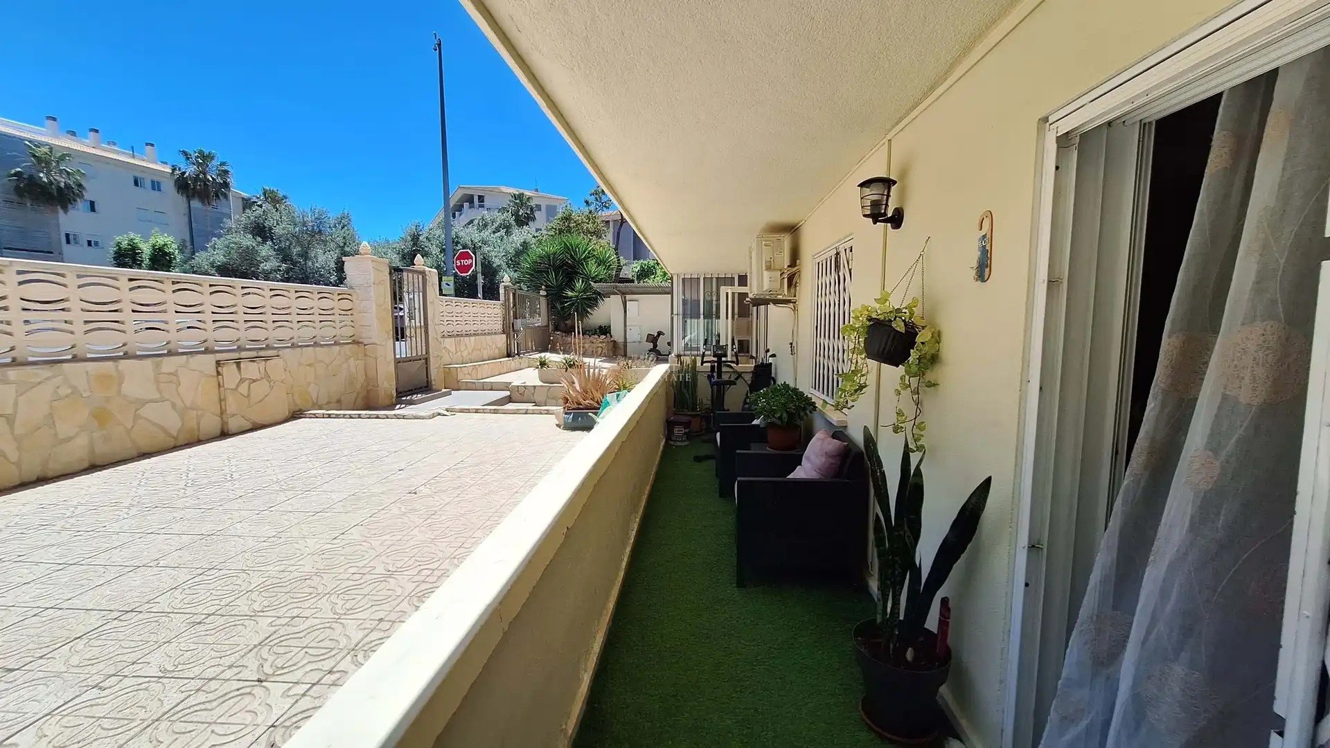 Terrace of Flat for sale in L'Alfàs del Pi  with Air Conditioner, Terrace and Furnished