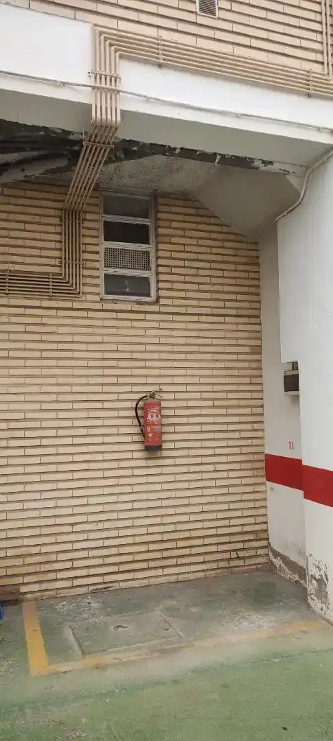 Vista exterior de Garaje en venta en Zaragoza