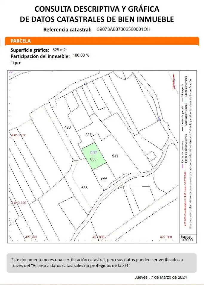 Residencial en venda en Santa Cruz de Bezana