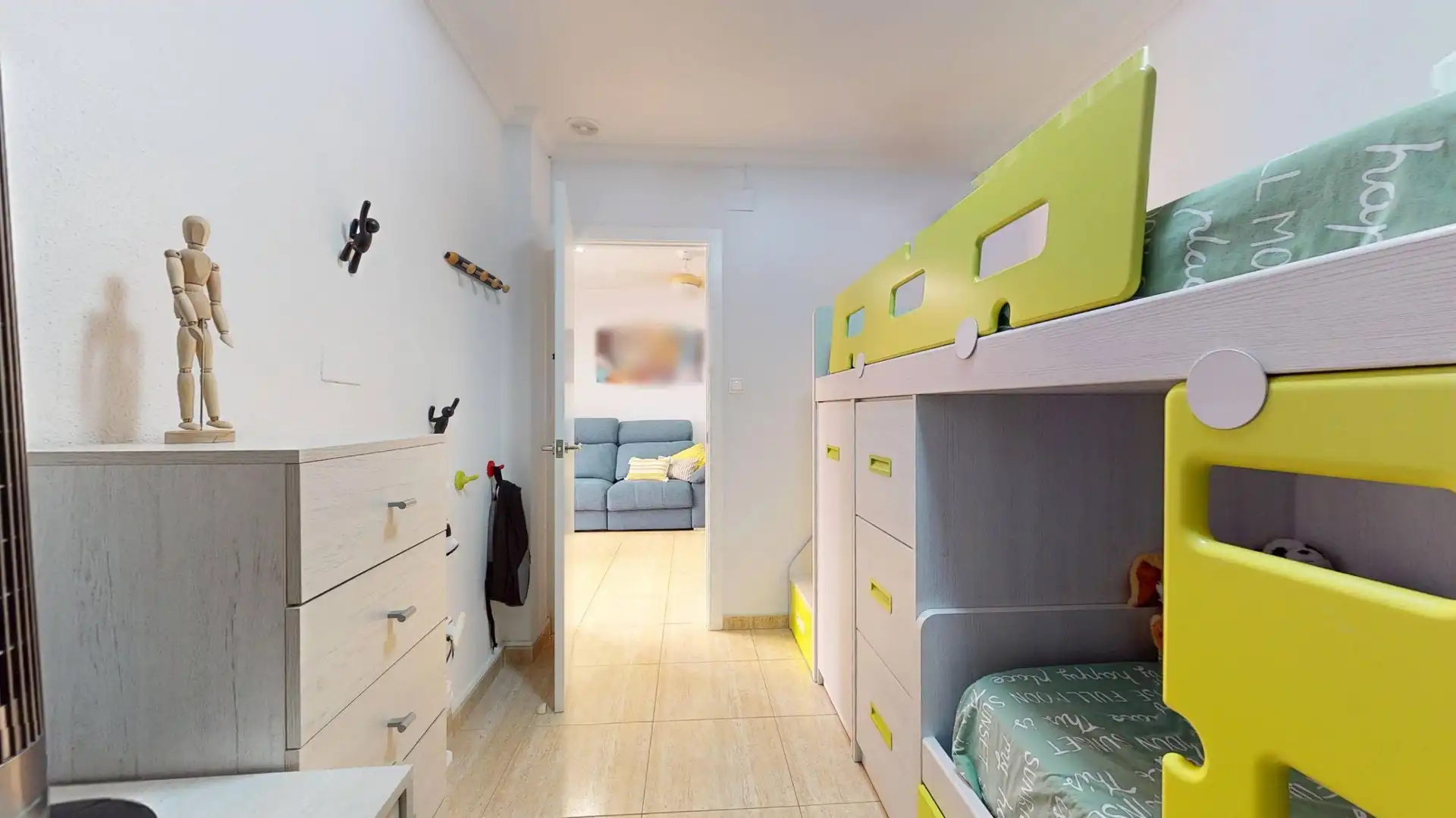 Schlafzimmer von Wohnung zum Verkauf in Elche / Elx mit Klimaanlage, Terrasse und Abstellraum