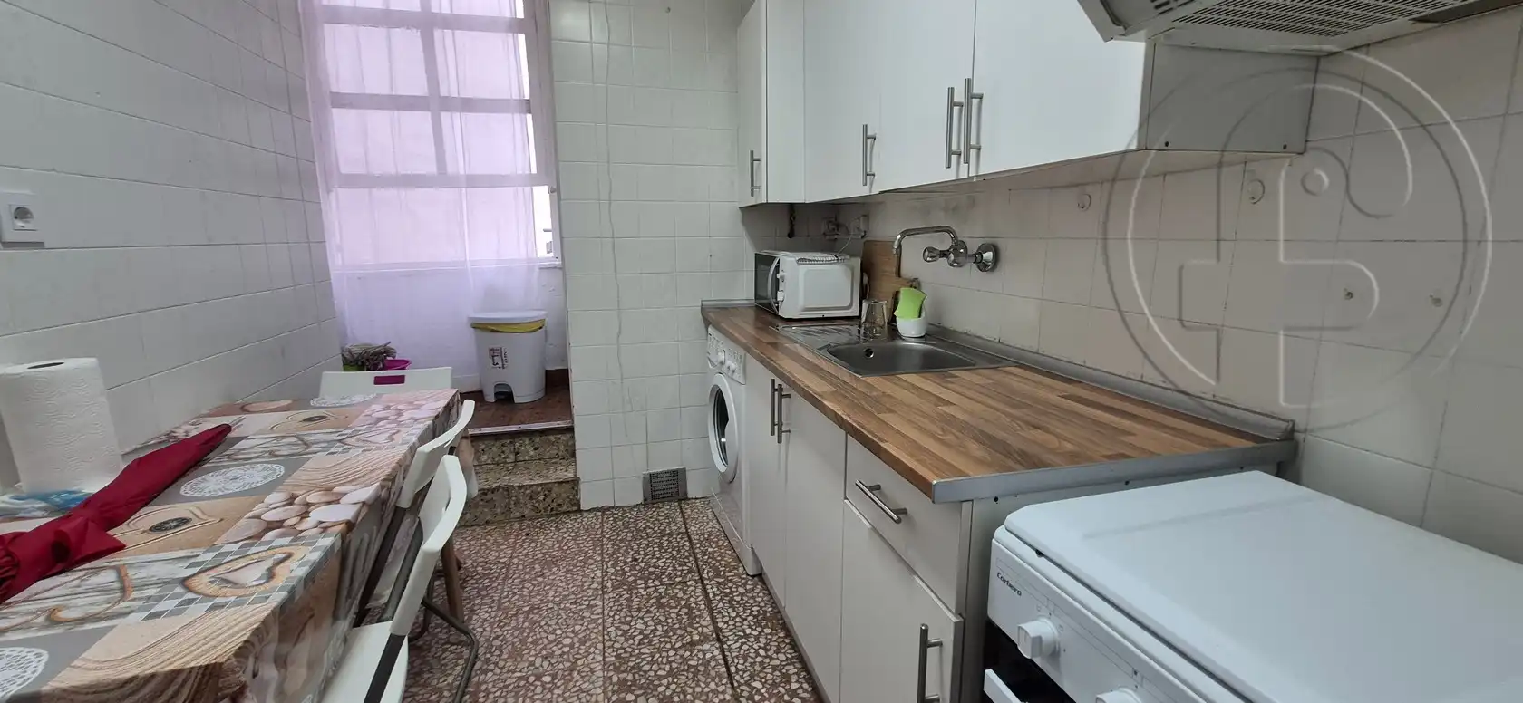 Kitchen of Flat for rent in Santander  with Furnished