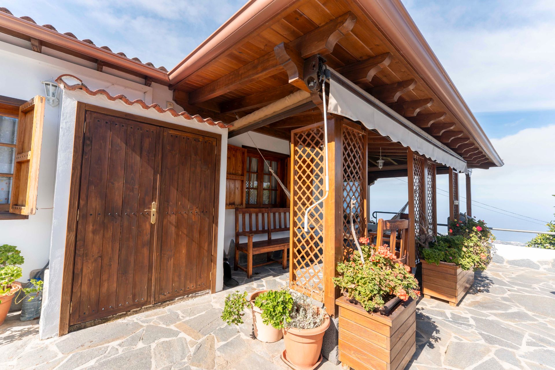 Terrace of Country house for sale in La Orotava  with Air Conditioner, Heating and Private garden