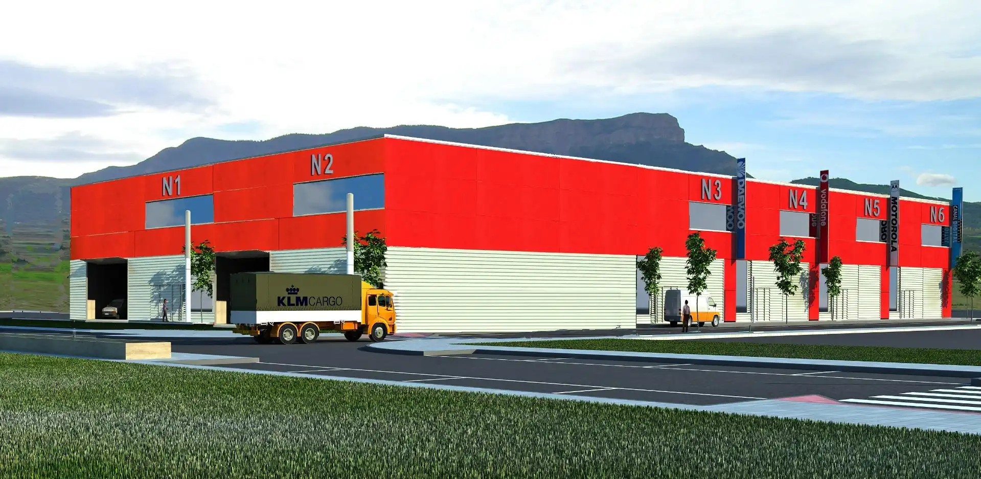 Exterior view of Industrial land for sale in Jaca