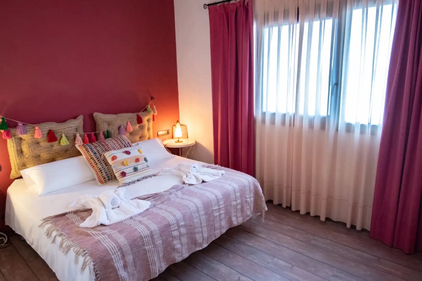 Dormitori de Finca rústica en venda en Deltebre amb Aire condicionat, Jardí privat i Terrassa