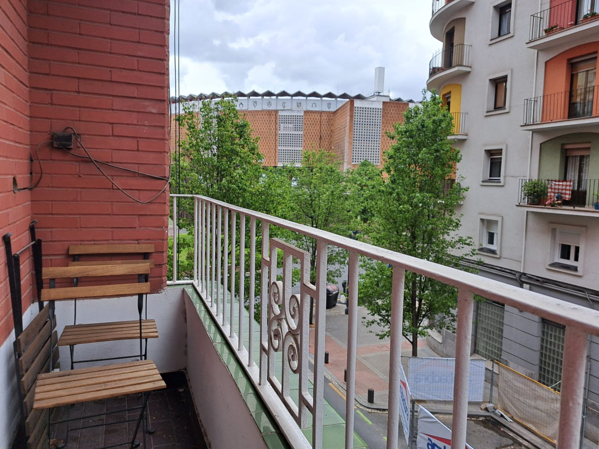 Balcony of Flat for sale in Bilbao   with Heating, Terrace and Furnished