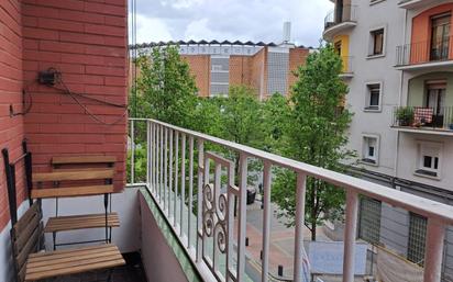 Balcony of Flat for sale in Bilbao   with Heating, Terrace and Furnished