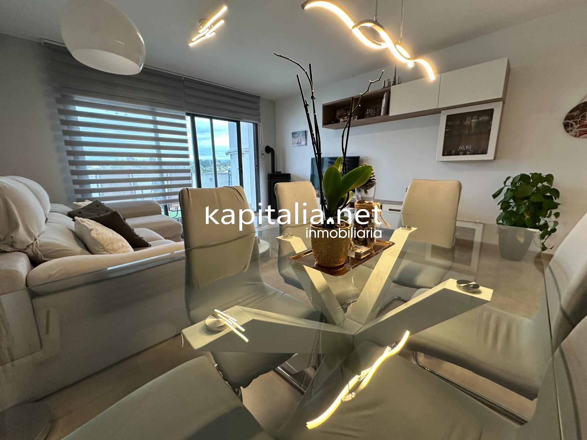 Dining room of Flat for sale in Albaida  with Air Conditioner, Private garden and Terrace