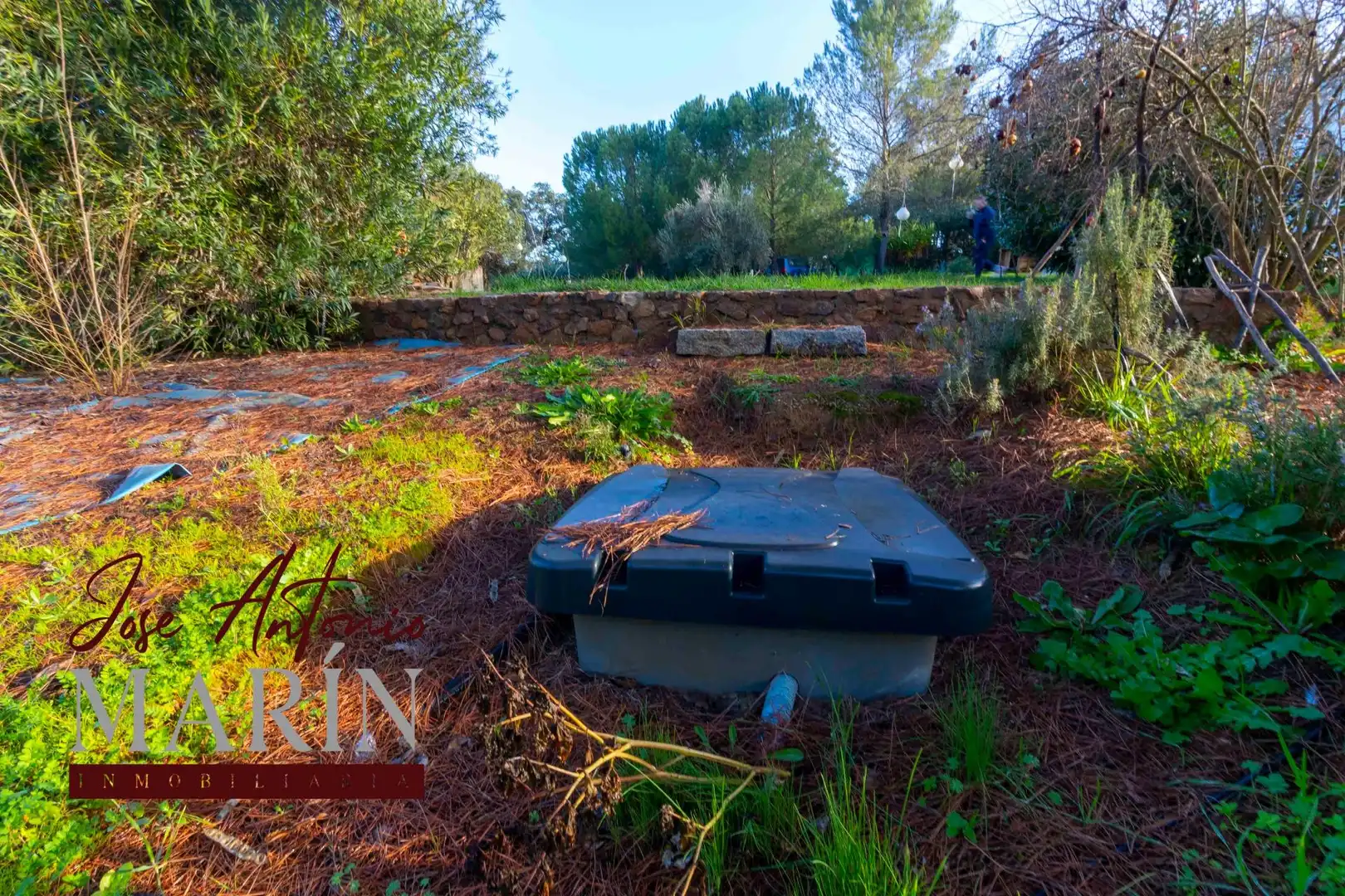Garten von Country house zum Verkauf in Badajoz mit Privatgarten, Abstellraum und Schwimmbad
