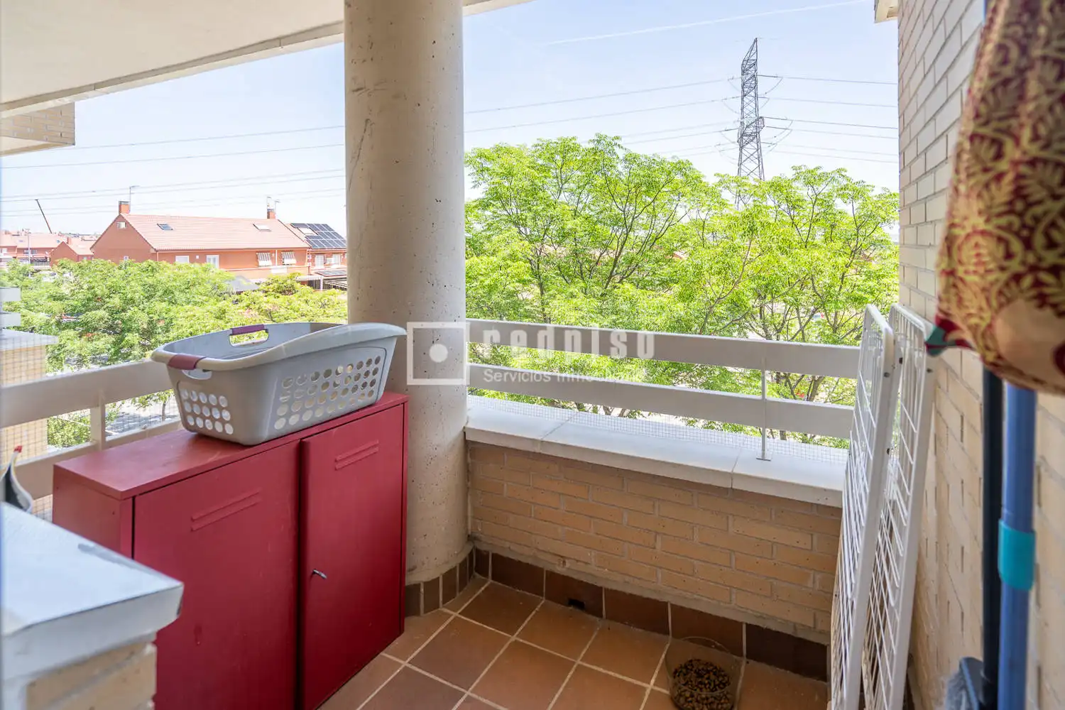 Terrasse von Wohnung zum Verkauf in Arroyomolinos (Madrid) mit Klimaanlage, Heizung und Privatgarten
