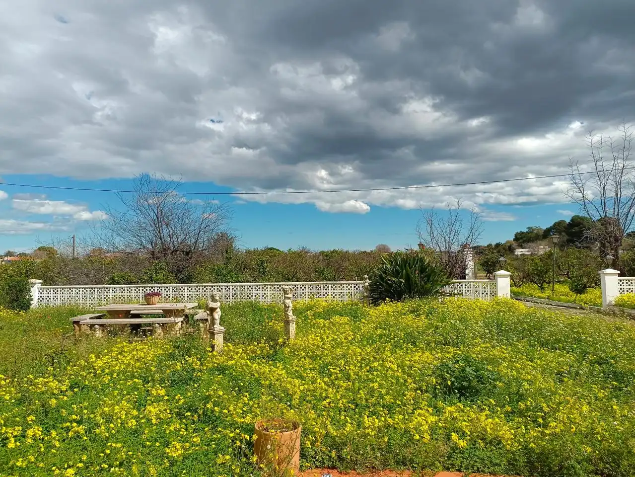 Jardín de Casa o chalet en venta en Benicull de Xúquer con Jardín privado, Terraza y Piscina