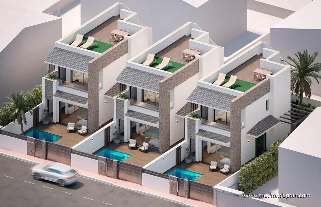 Chalet con piscina en venta en San Pedro del Pinatar, imagen 14