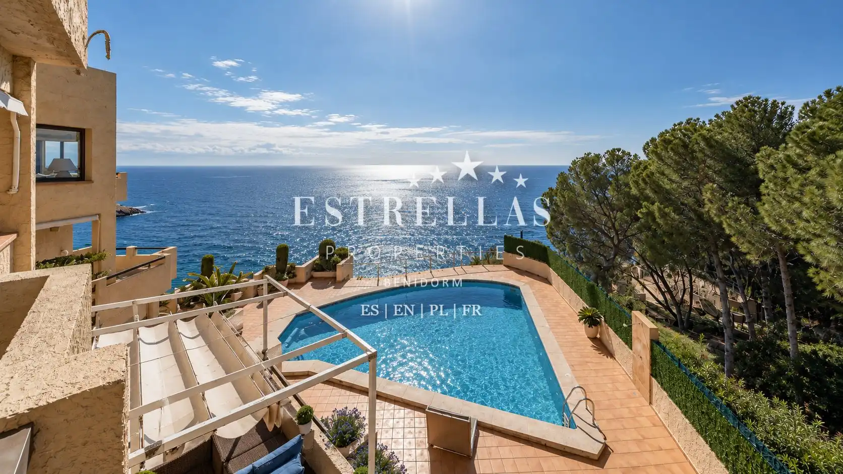 Terraza de Apartamento en venta en Altea con Aire acondicionado, Calefacción y Jardín privado
