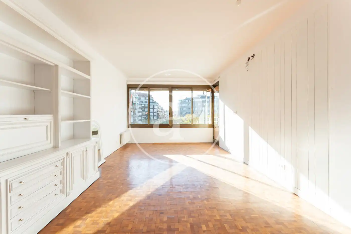 Sala de estar de Piso de alquiler en  Barcelona Capital con Calefacción, Terraza y Balcón