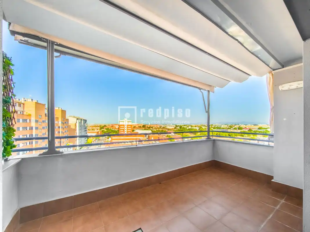 Terrace of Flat for sale in Alcorcón  with Air Conditioner, Heating and Private garden