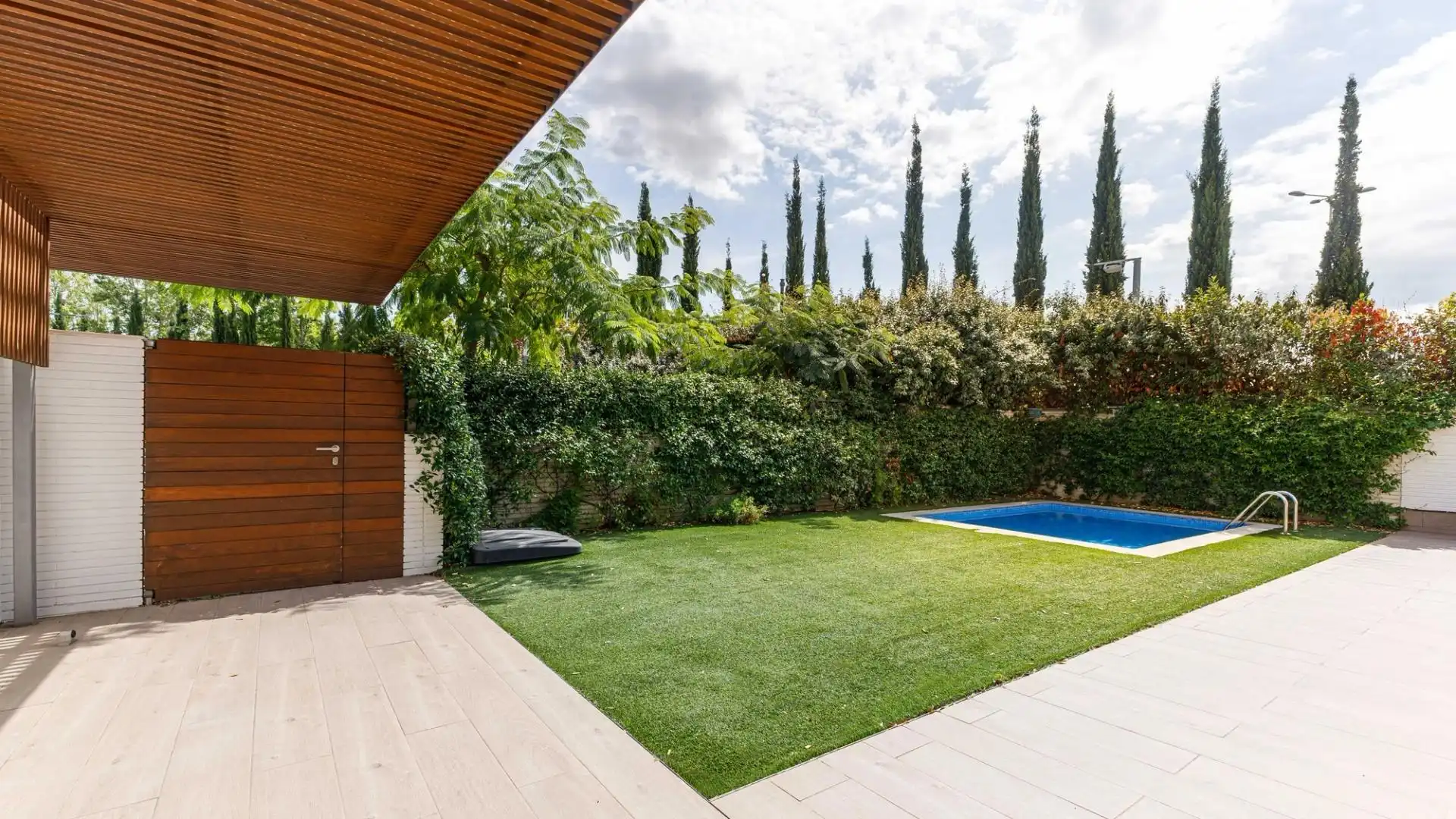 Jardín de Casa o chalet de alquiler en Sabadell con Aire acondicionado, Calefacción y Jardín privado