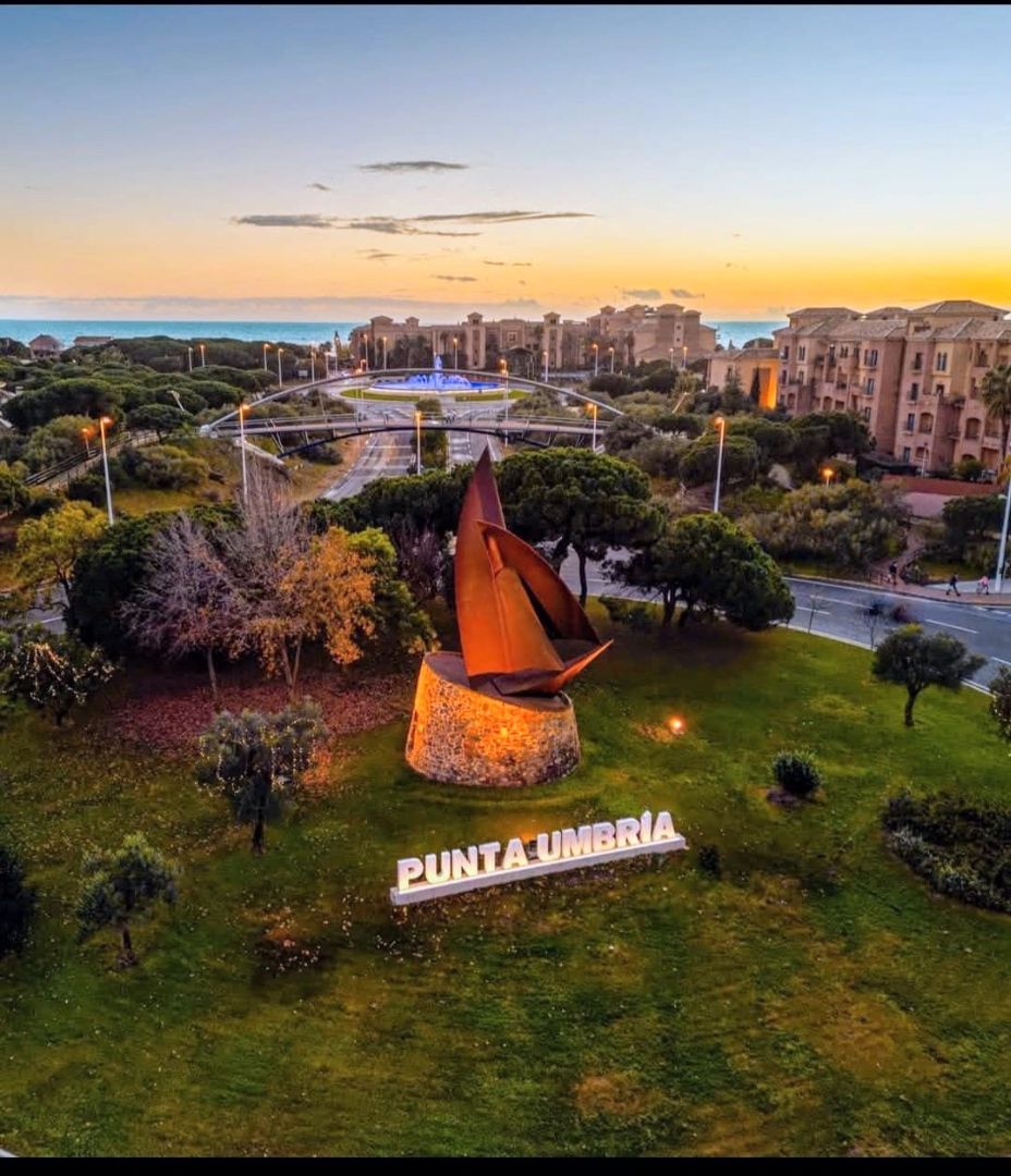 Vista exterior de Apartament de lloguer en Punta Umbría amb Aire condicionat, Calefacció i Jardí privat