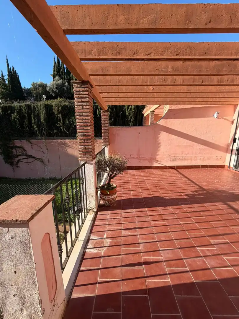Terrassa de Casa adosada en venda en Mijas amb Calefacció, Jardí privat i Terrassa