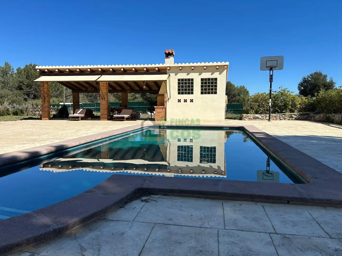 Swimming pool of Houses for sale in Pontons  with Private garden, Terrace and Swimming Pool