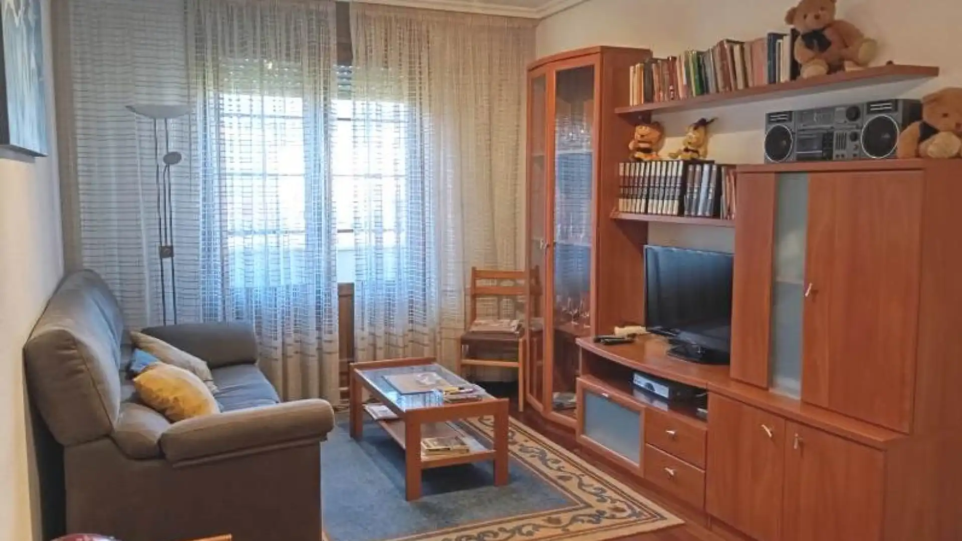 Wohnzimmer von Wohnung zum Verkauf in Cartes mit Heizung, Parkett und Terrasse