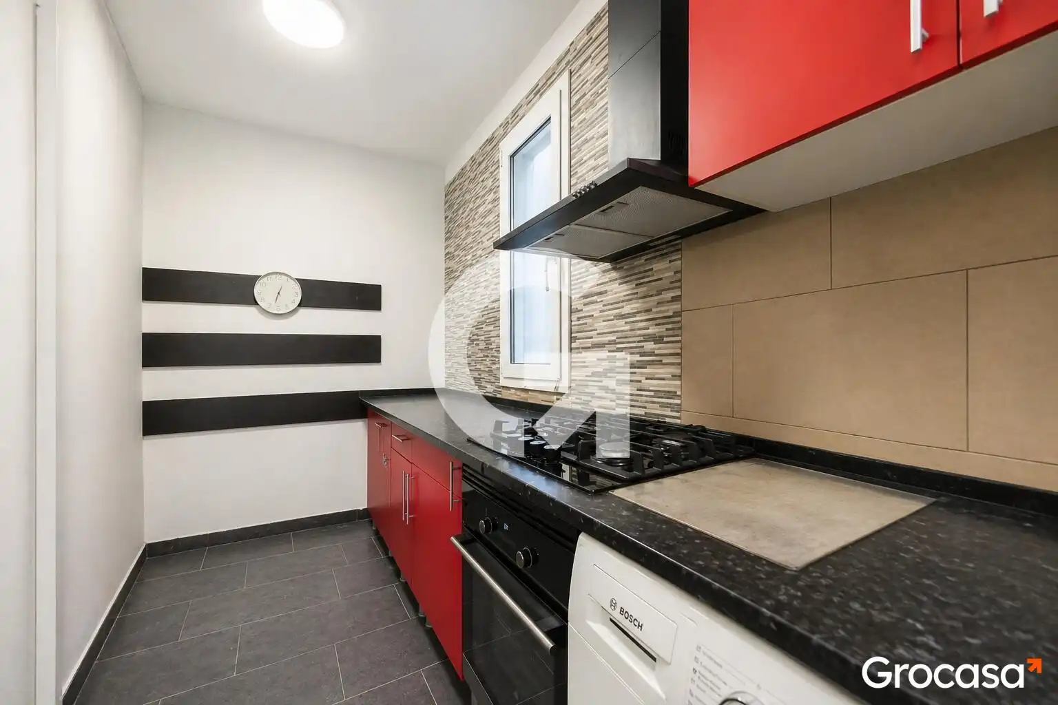 Kitchen of Flat for sale in Barcelona  with Air Conditioner, Oven and Washing machine