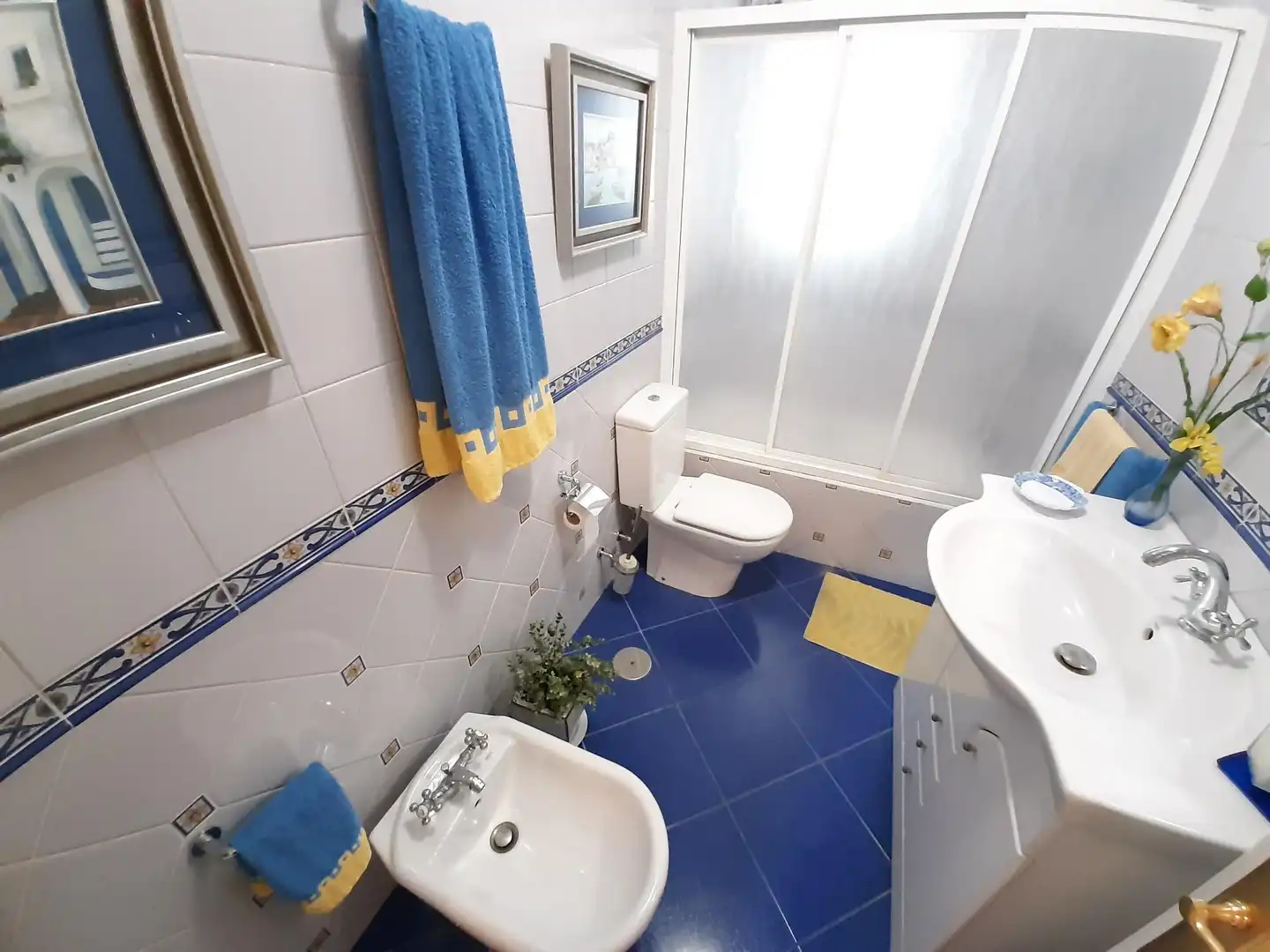 Baño de Casa o chalet en venta en Benidorm con Aire acondicionado, Jardín privado y Terraza