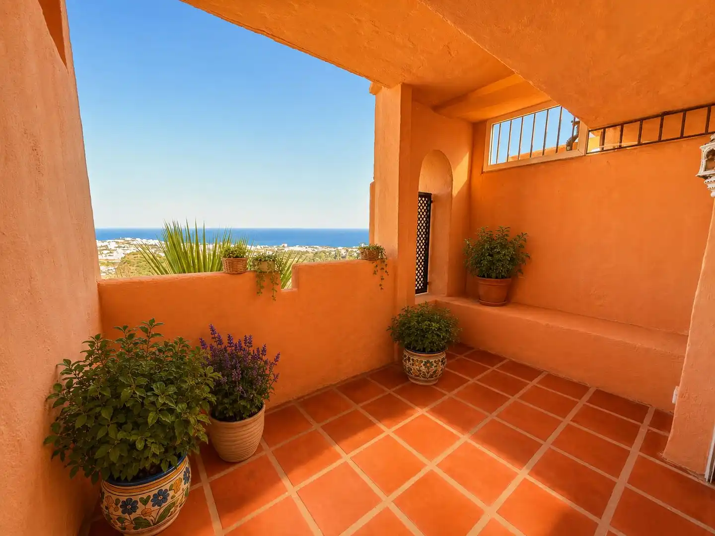 Terrassa de Apartament en venda en Mijas amb Terrassa, Moblat i Balcó