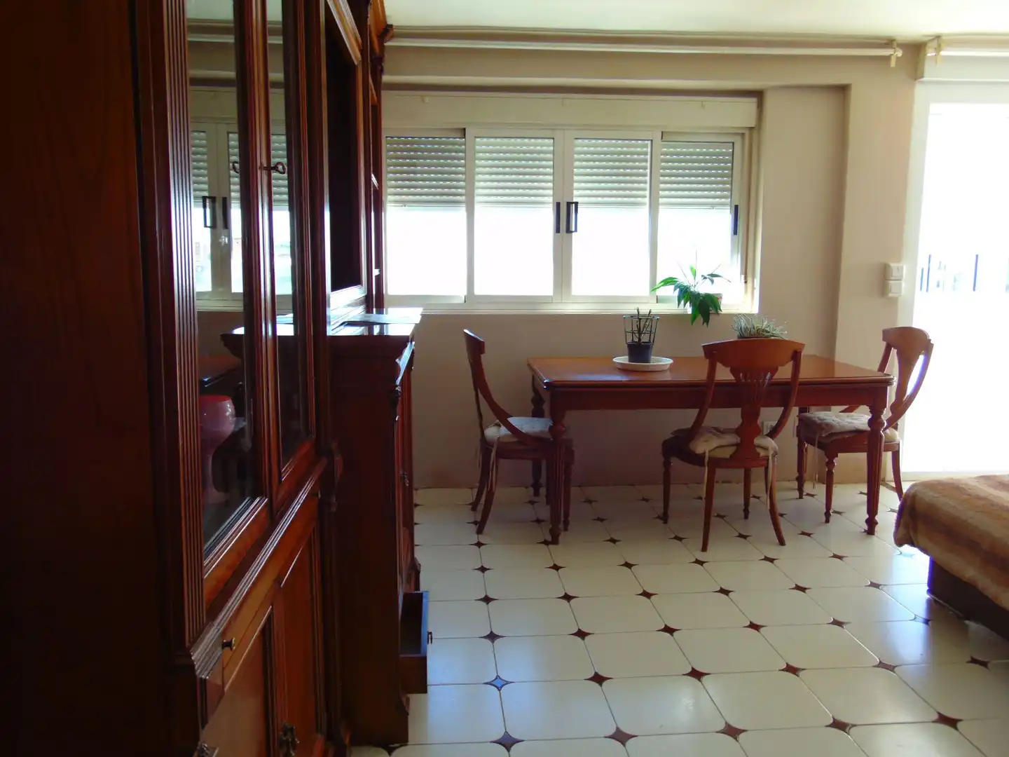 Dining room of Flat for sale in Móstoles  with Heating, Terrace and Furnished