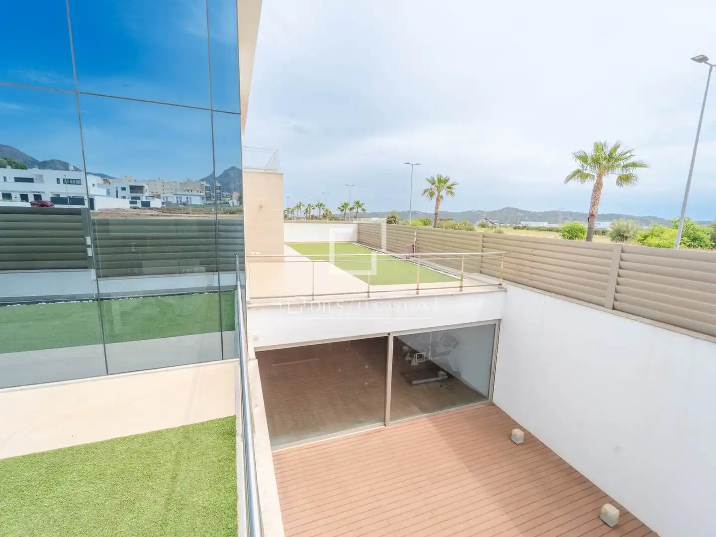 Terrassa de Casa o xalet en venda en La Vall d'Uixó amb Aire condicionat, Calefacció i Jardí privat