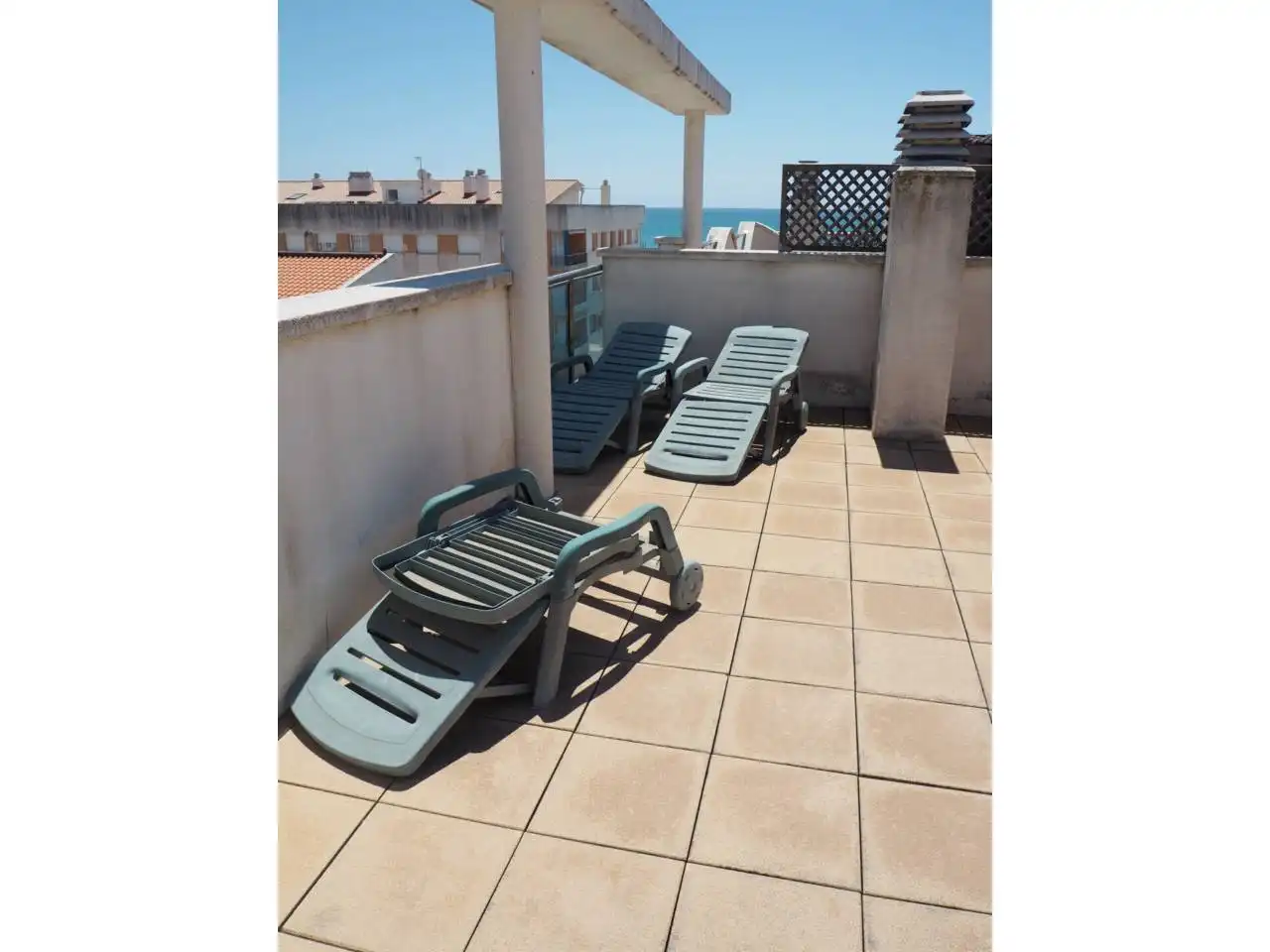 Terrace of Flat for sale in Cubelles  with Air Conditioner, Heating and Terrace